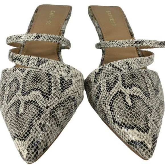 Express snakeskin kitten heel s.6 - Picture 5 of 7